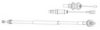 CEF VW01165 Clutch Cable